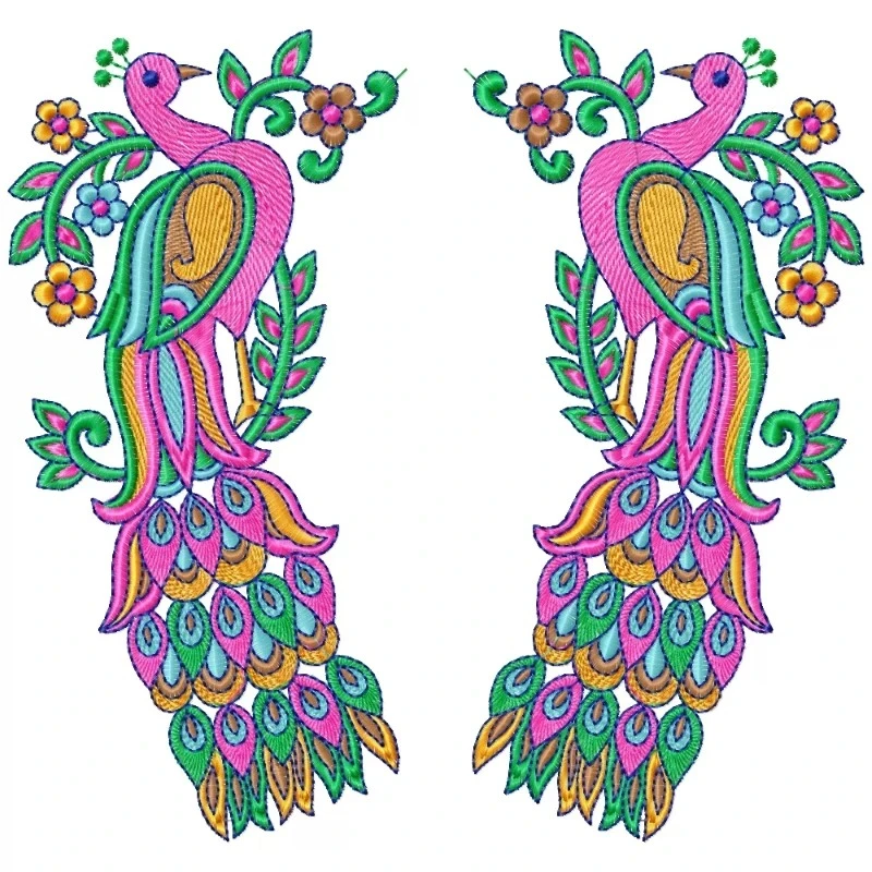 Beautiful Peacock Frame Designs