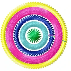 Circle In Circle Embroidery Design
