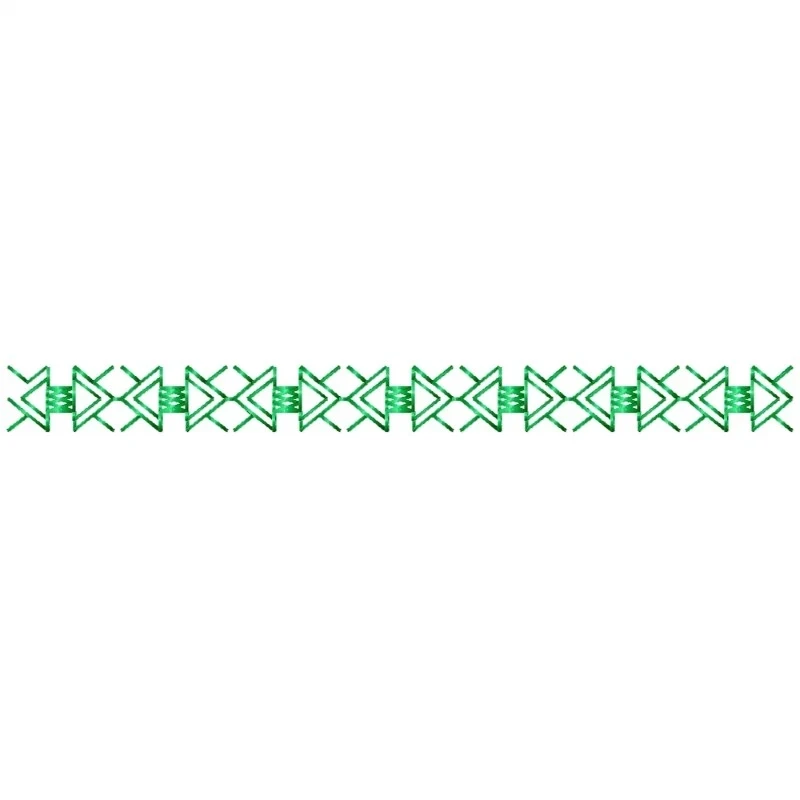 Connecting Triangle Continous Motif Border Design