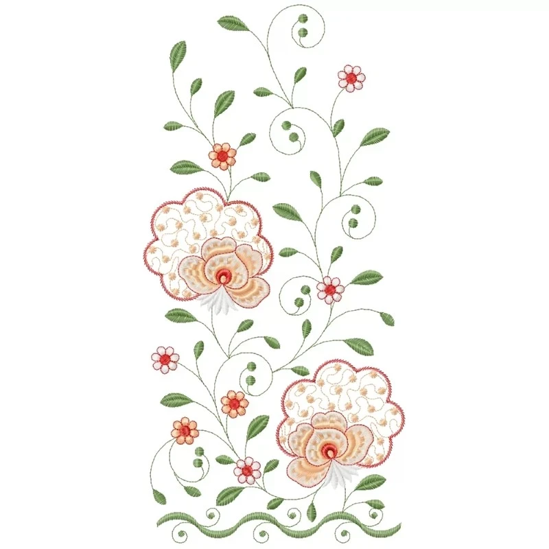 Daman Embroidery Design Pattern