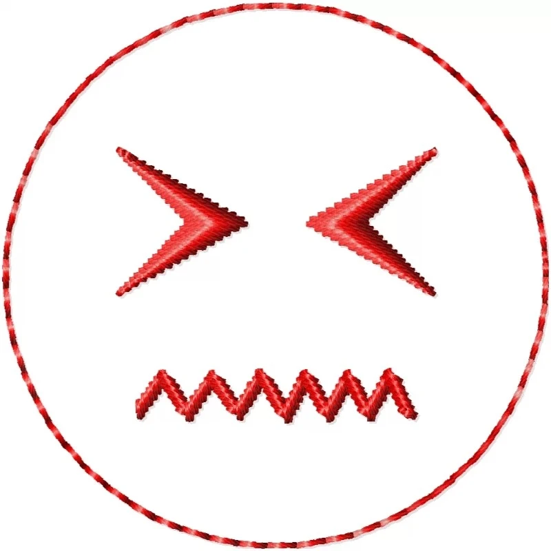 Emoji Machine Embroidery Design