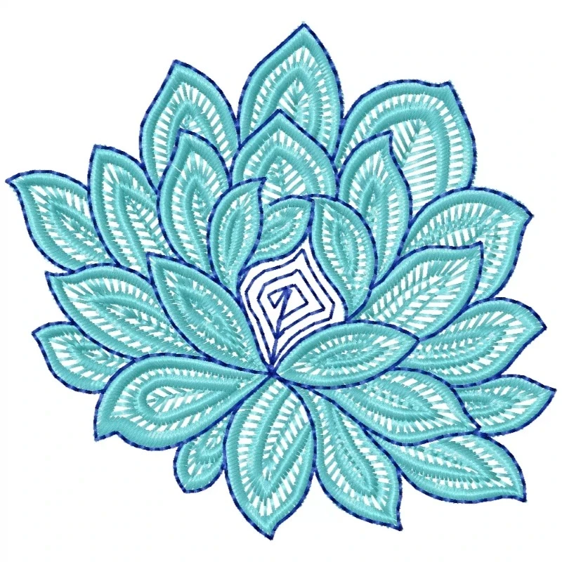 Flower embroidery designs 3074