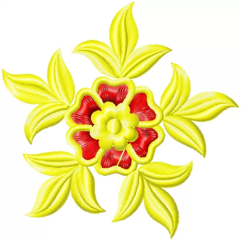 Free EmbroideryShristi Floral Embroidery Design