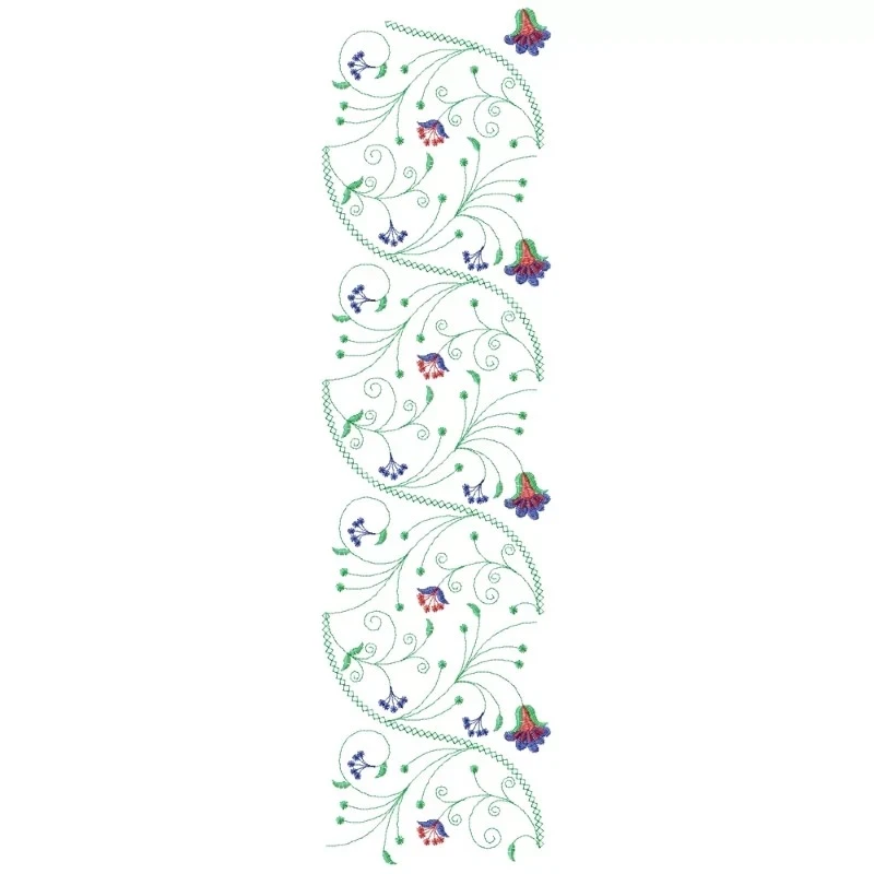 Free Large Hoop Allover Machine Embroidery Design