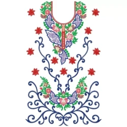 Full Embroidery Dress Design_EmbroideryShristi_7