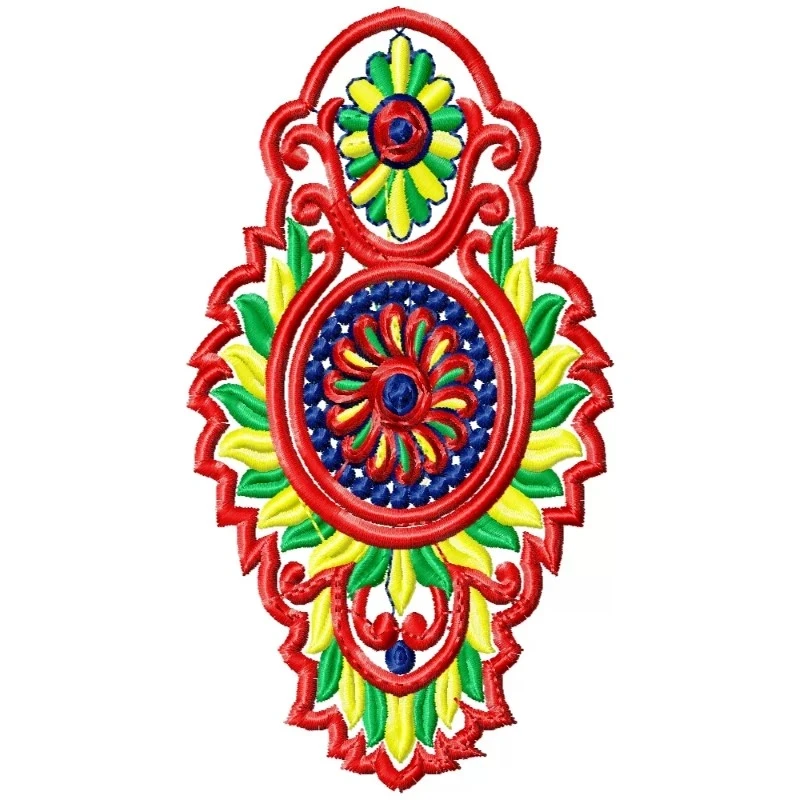 Indian Patch Butta Pattern Design