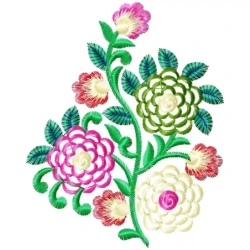 Sepcial Flower Embroidery Design