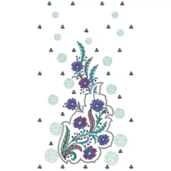 Sequin Full Embroidery Dress Design
