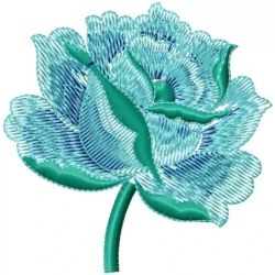 Simple Rose Flower Pattern Design
