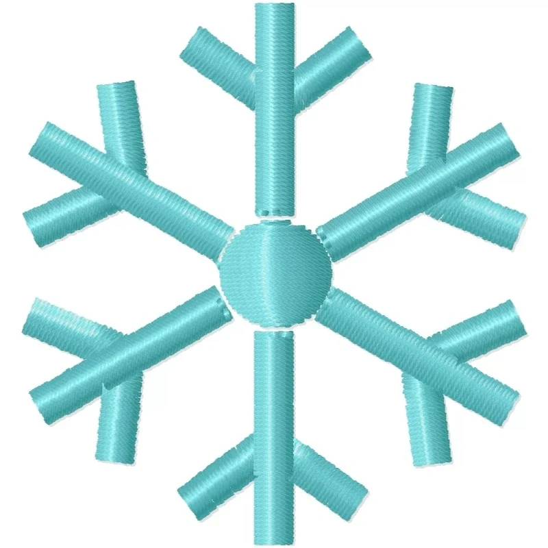 Snowflake Machine Embroidery Design