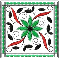 Square Quilt Embroidery Design