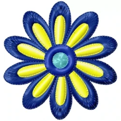 The New Indian Flower Machine Embroidery Design