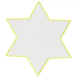 The Star of David Embroidery Design