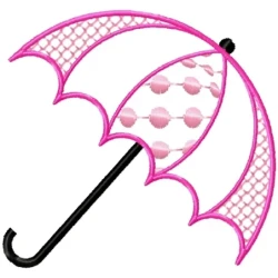 Umbrella Design Moif Embroidery Design