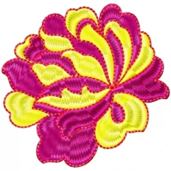 Wild Flower Embroidery Design Pattern