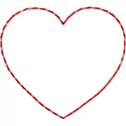 Mini Heart Romance Heart 2x2