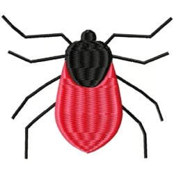 Mite Insect Embroidery Design