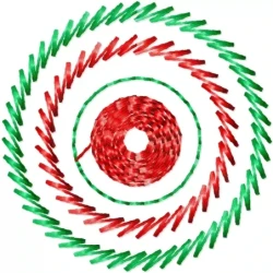 Motif Circle In Circle Embroidery Design