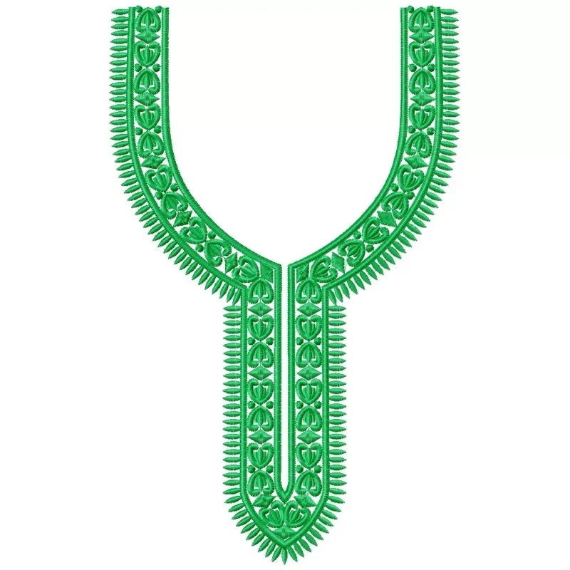 Neckline For Indian Embroidery Dress Design