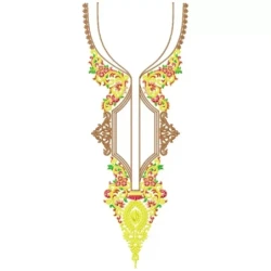 New Indian Bridal Neckline Embroidery Design