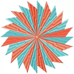 Pinwheel Machine Embroidery Design