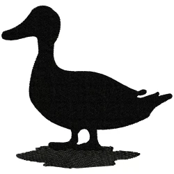 Silhouette Duck, The Goose...