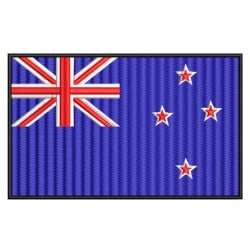 New Zealand Flag Embroidery...