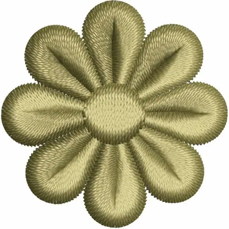 2x2 Flower Machine Embroidery Design Freebie