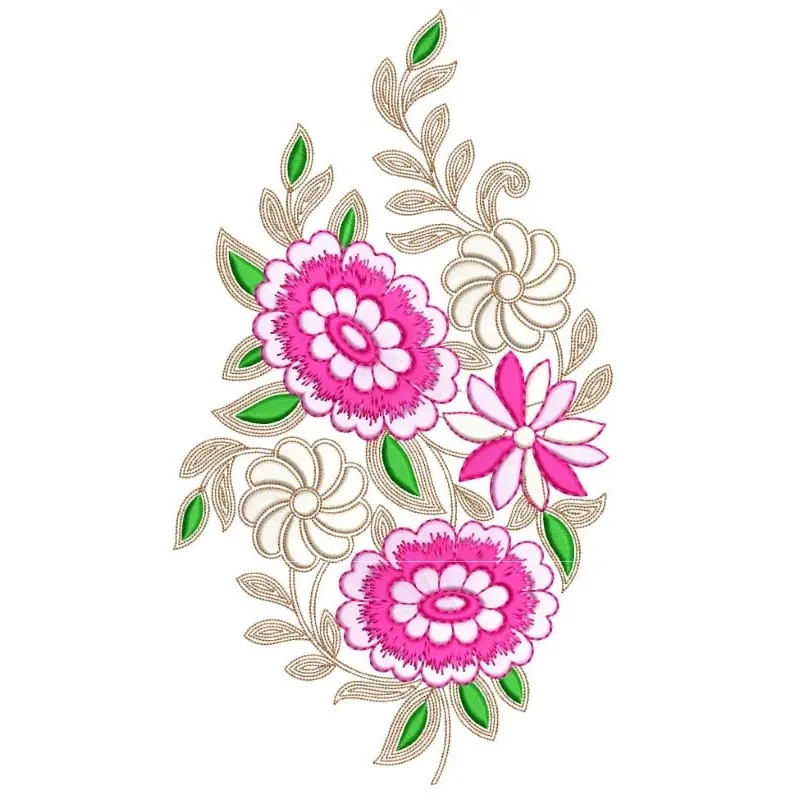 Floral Embroidery Design