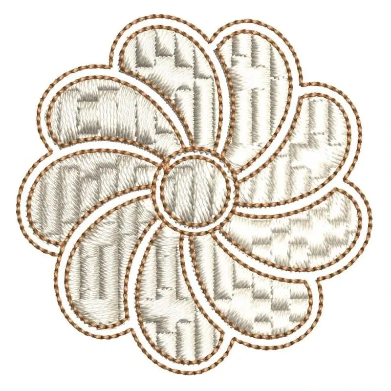 Free Floral Embroidery Design